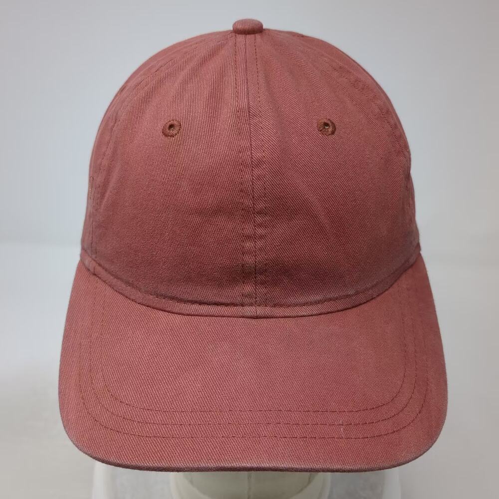 Universal Thread Red Baseball Cap One Size Cotton Adjustable Slideback Hat - Picture 2 of 9